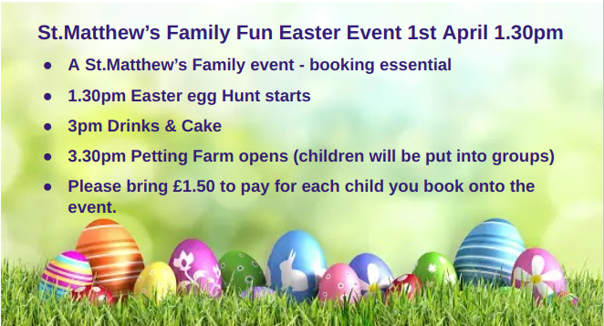 Family Fun Easter Event 2024