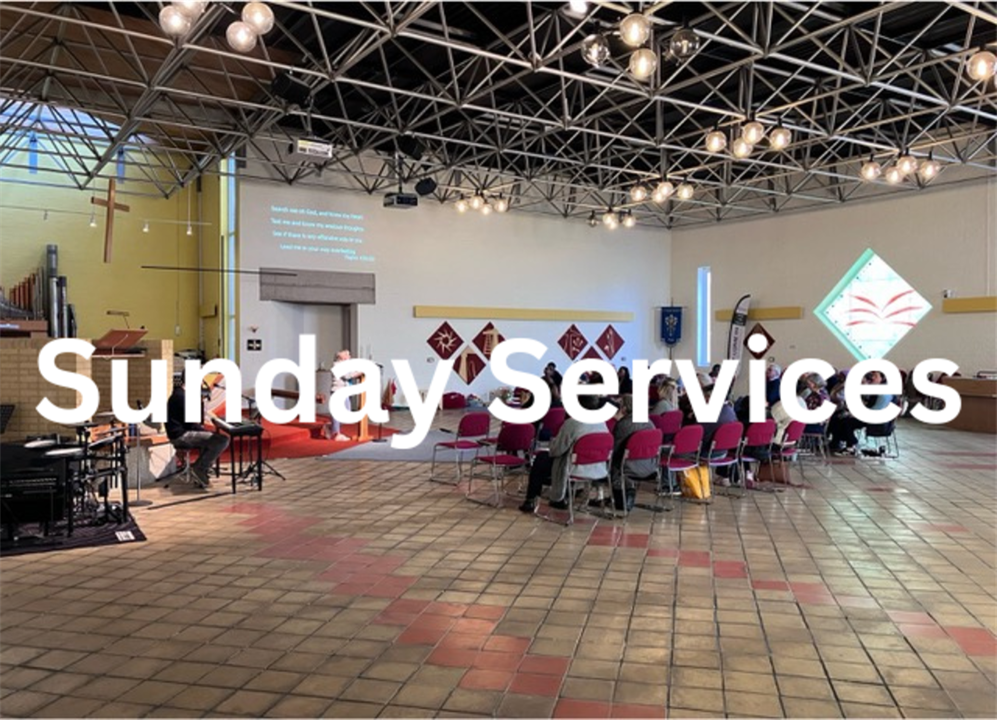 Sunday Services website banner